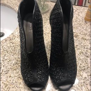 Vince Camuto peep toe heels